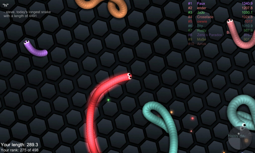 Fordern Sie die kostenlosen Prämien mit den neuesten slither.io-Codes an