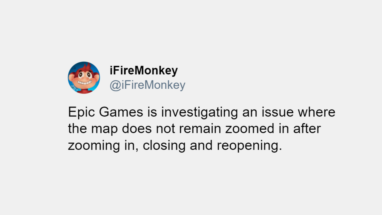 Ein Problem im Zusammenhang mit dem Zoomen auf der Karte im Spiel