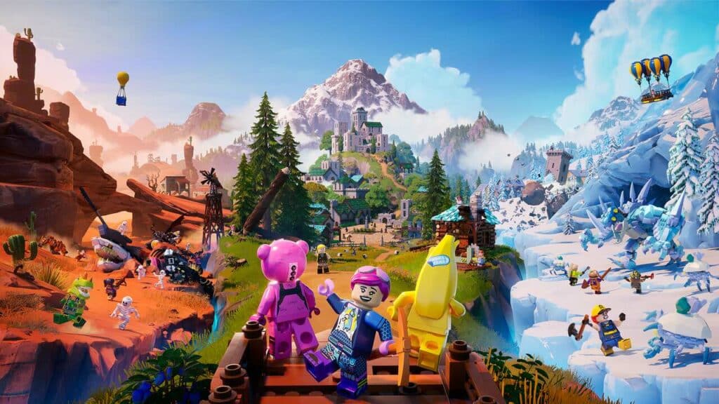 Kann man in LEGO Fortnite schnell reisen?