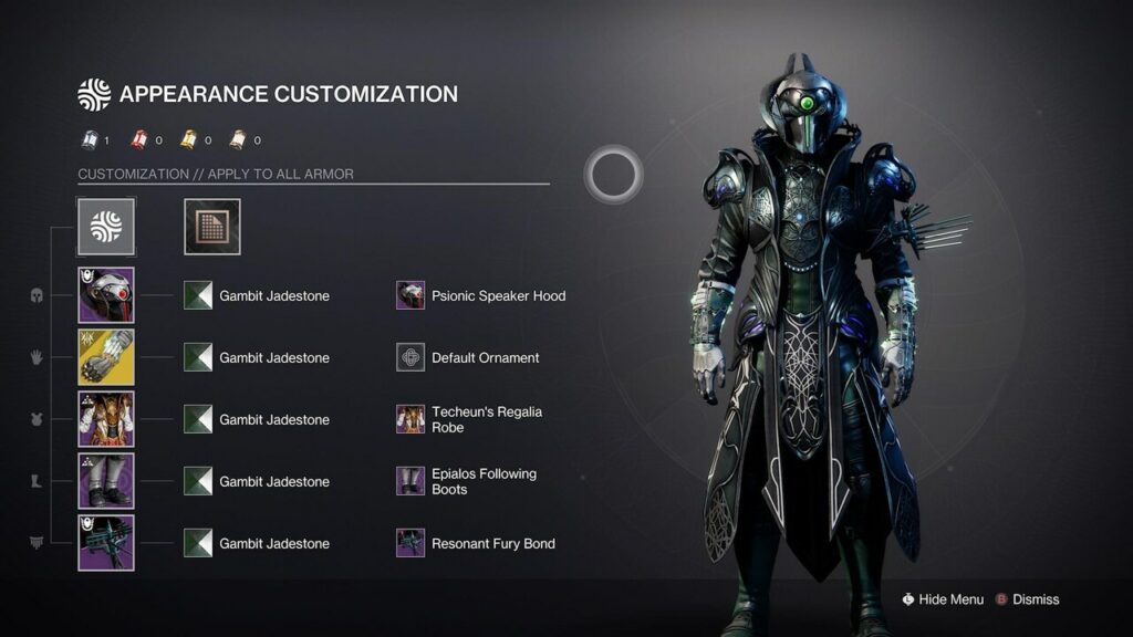 Destiny 2 Warlock-Modesets