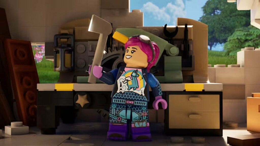 Wie gibt man Schlüssel in LEGO Fortnite?