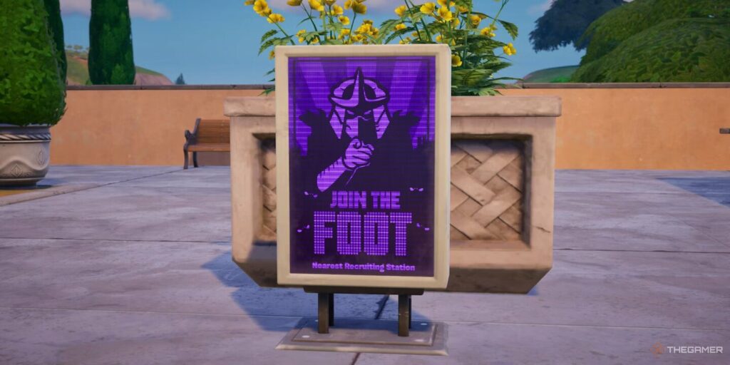 So finden und zerstören Sie Fortnite Foot Clan-Banner