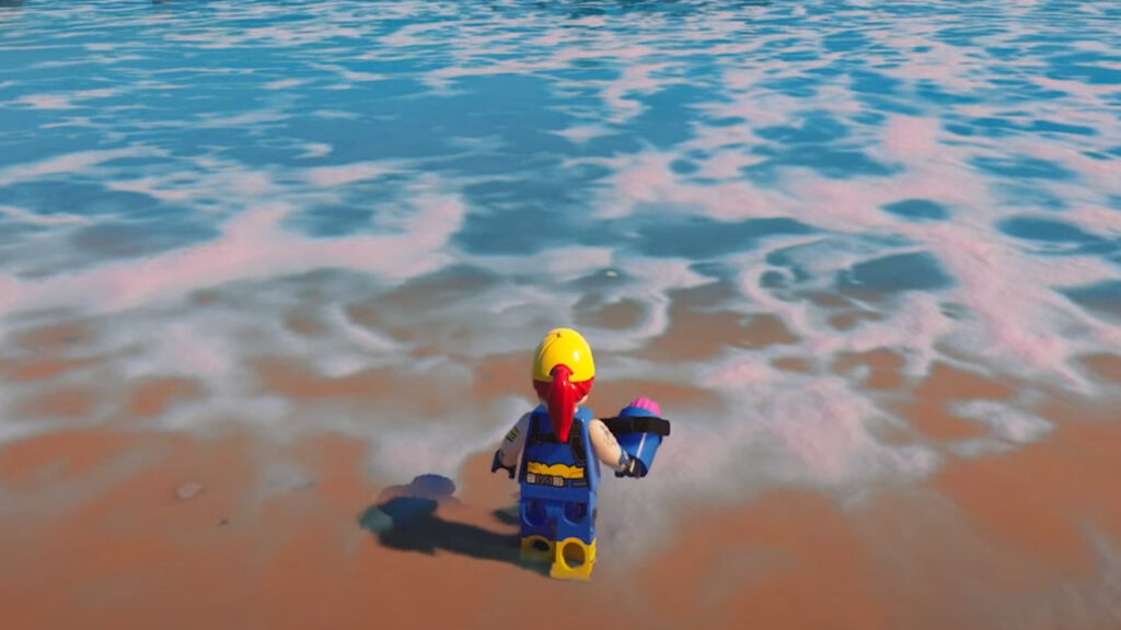 Wie angelt man in LEGO Fortnite?