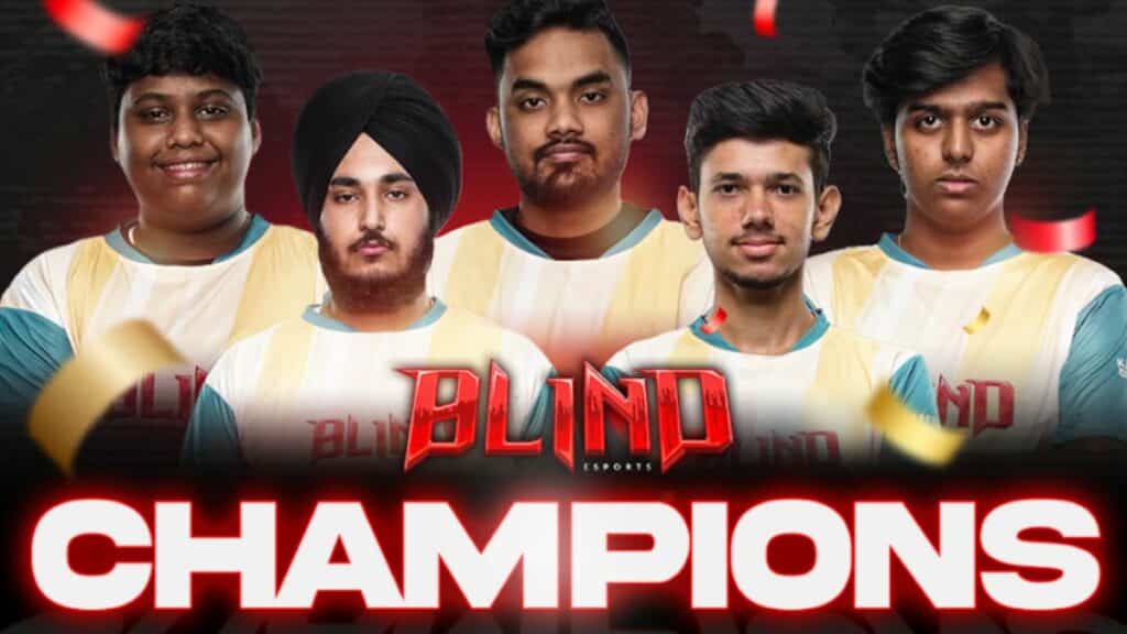 Blind Esports wird zum BMPS-Champion 2023 gekrönt