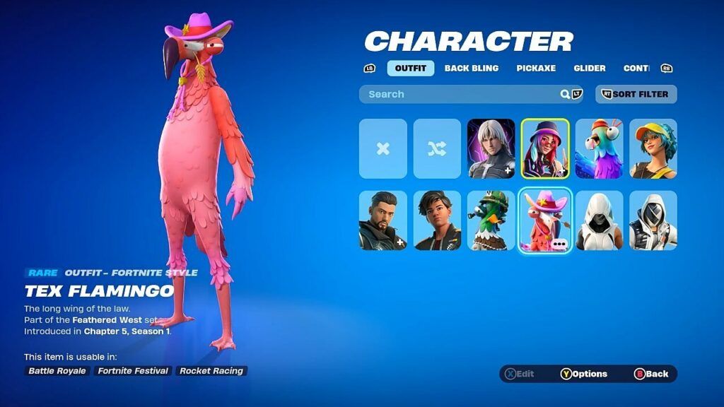 Fortnite So erhalten Sie Tex-Flamingo-Skins