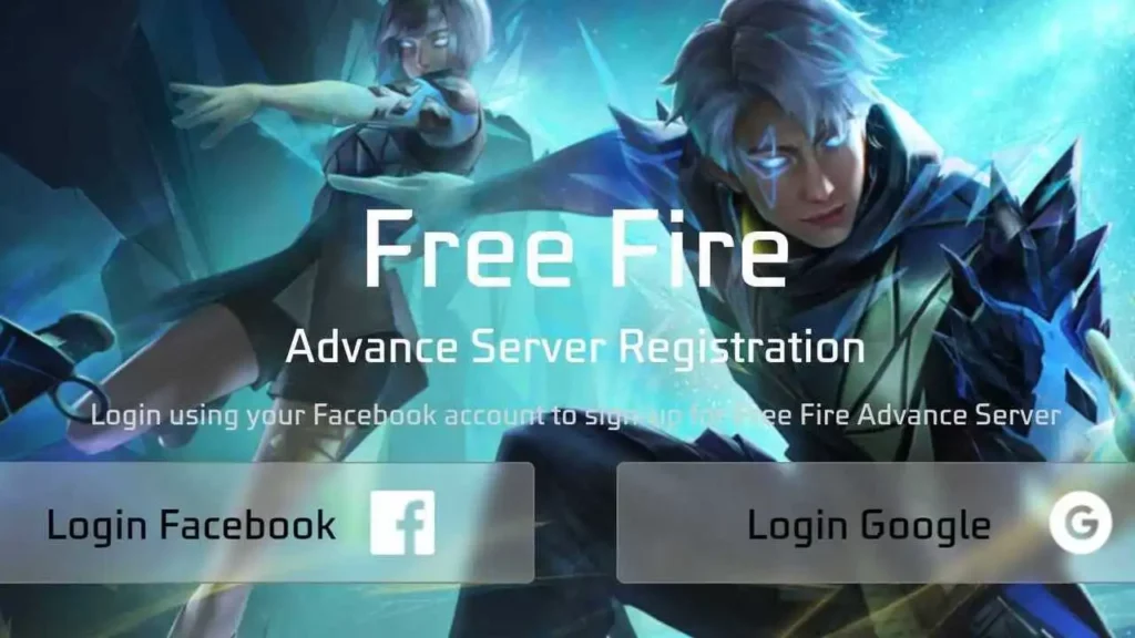 Registrierung für Free Fire OB45 Advance Server