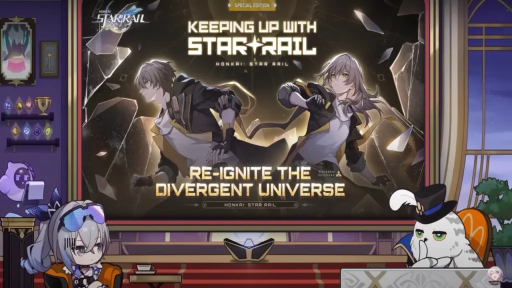 Details und Belohnungen zum Honkai Star Rail Re-Ignite The Divergent Universe-Event