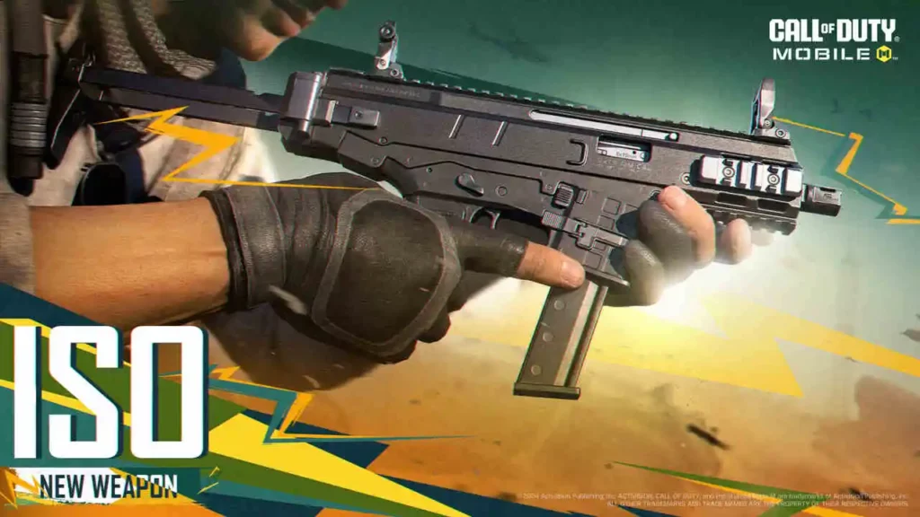 Zu den Belohnungen des Eternal Ghost Battle Pass für die kommende Saison 7 gehört die brandneue ISO SMG