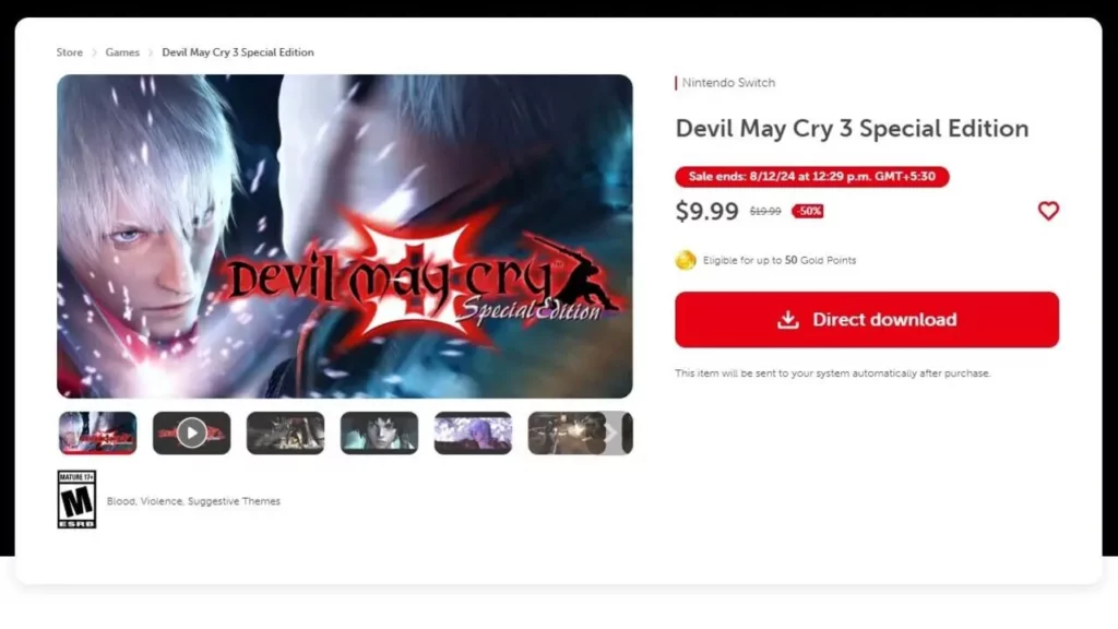 Devil May Cry 3 Sonderausgabe