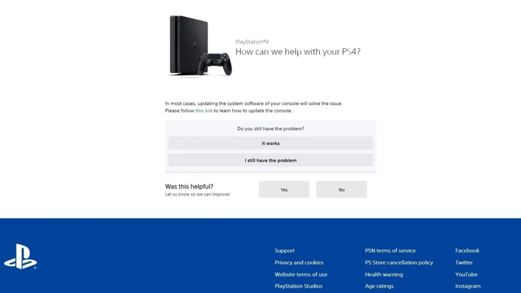 Wenden Sie sich an den PlayStation-Support, wenn der PS4-Fehlercode NW-31194-8 nicht verschwindet