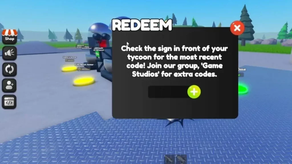 Verfahren zum Einlösen von Laser Tycoon-Codes 