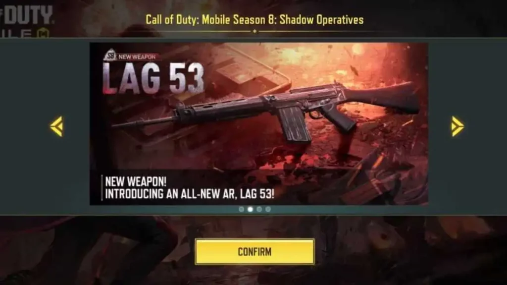 Freischalten der neuen Waffe der 8. Staffel in COD Mobile