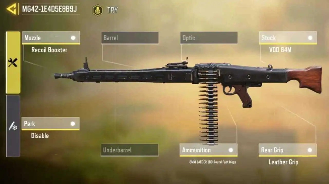 Das derzeit beste MG42-Loadout in COD Mobile