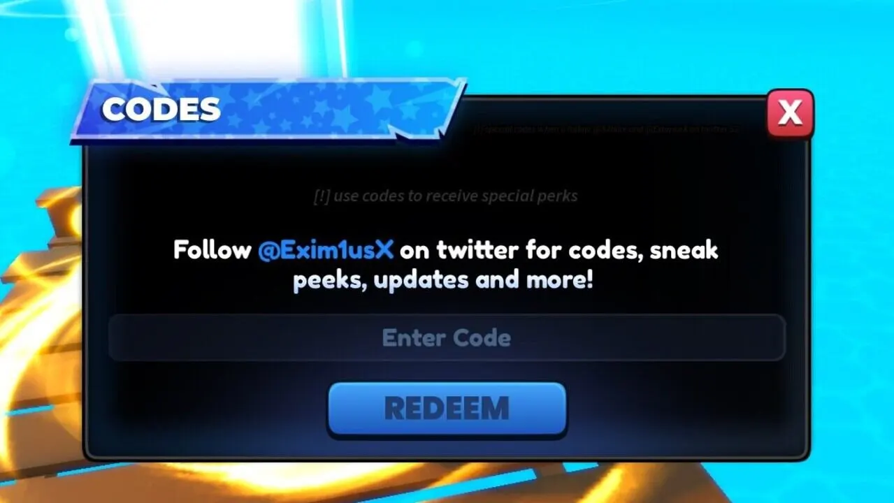 Lösen Sie alle aktiven Codes ein 