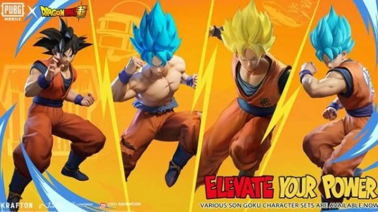 Blaues Son-Goku-Set