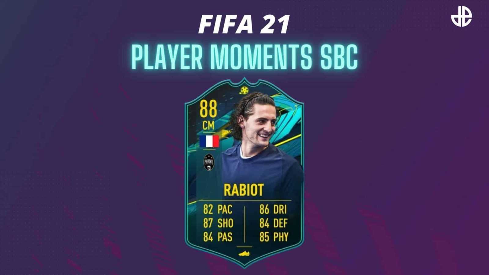 So Vervollständigen Sie Adrien Rabiot Fifa 21 Player Moments Sbc