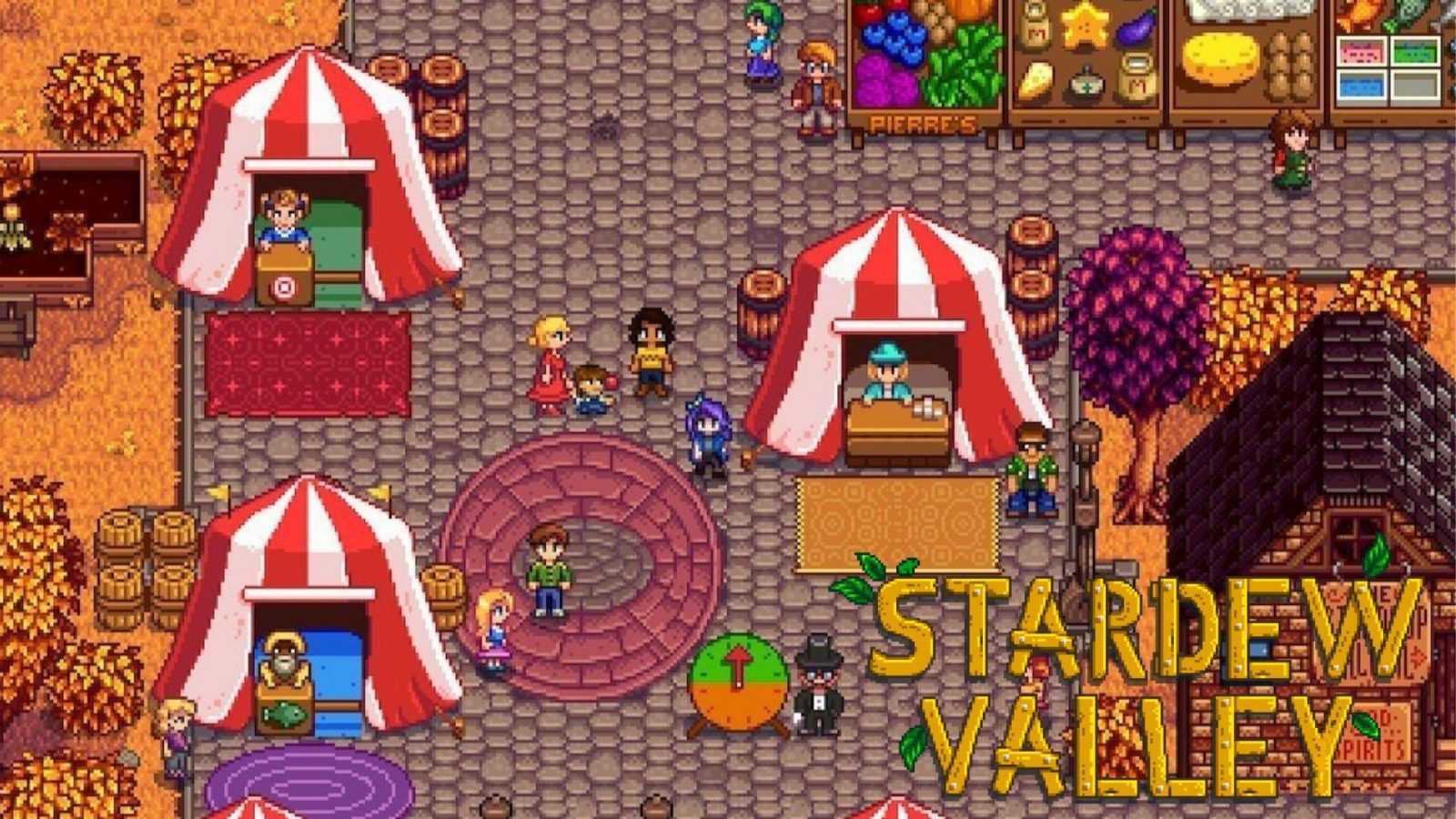 Пир зимней звезды Stardew Valley.